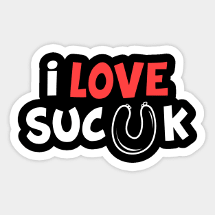 I Love Sucuk Sticker
